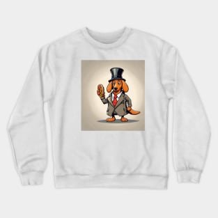 detective hotdog Crewneck Sweatshirt